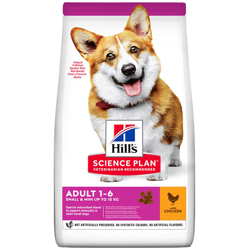 CANE HILLS SCIENCE PLAN ADULT 6KG SMALL&MINI