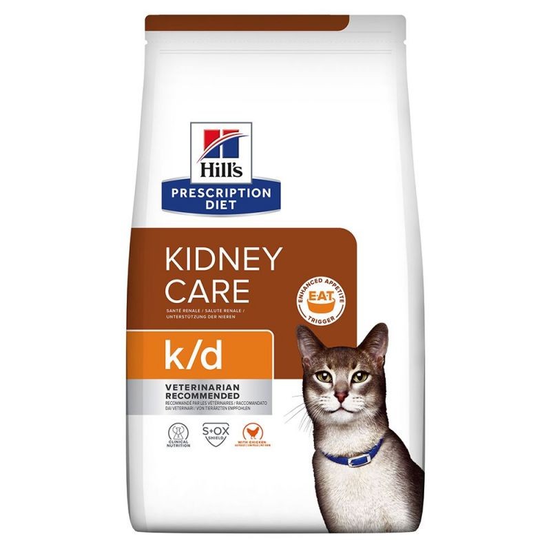 GATTO HILLS PRESCRIPTION DIET K/D 3KG POLLO