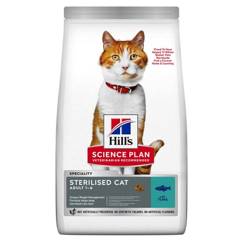 GATTO HILLS SCIENCE PLAN STERILISED 1.5KG SALMONE