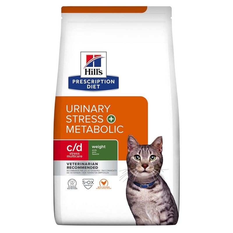 GATTO HILLS PRESCRIPTION DIET URINARY STRESS+METAB 3KG