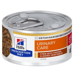 GATTO HILLS PRESCRIPTION DIET C/D STEW URINARY STRESS 82GR LATTINA