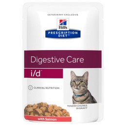 GATTO HILLS PRESCRIPTION DIET I/D 85GR BUSTA SALMONE