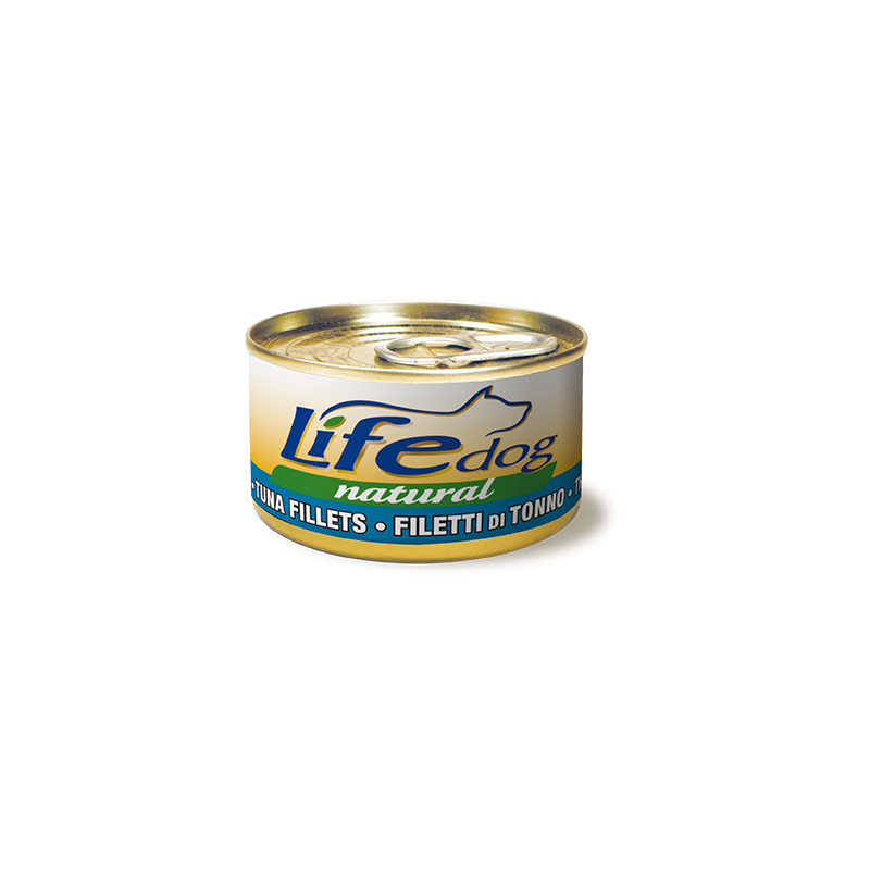 CANE LIFEDOG 90GR FILETTI DI TONNO LATTINA