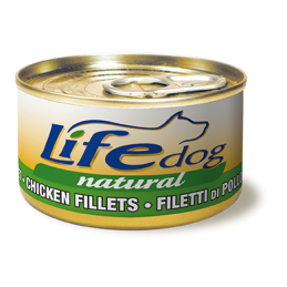 CANE LIFEDOG 90GR FILETTI DI POLLO LATTINA