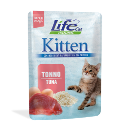 GATTO LIFECAT BUSTA 70GR KITTEN TONNO