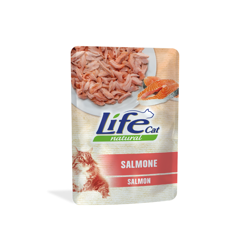 GATTO LIFECAT BUSTA 70GR SALMONE