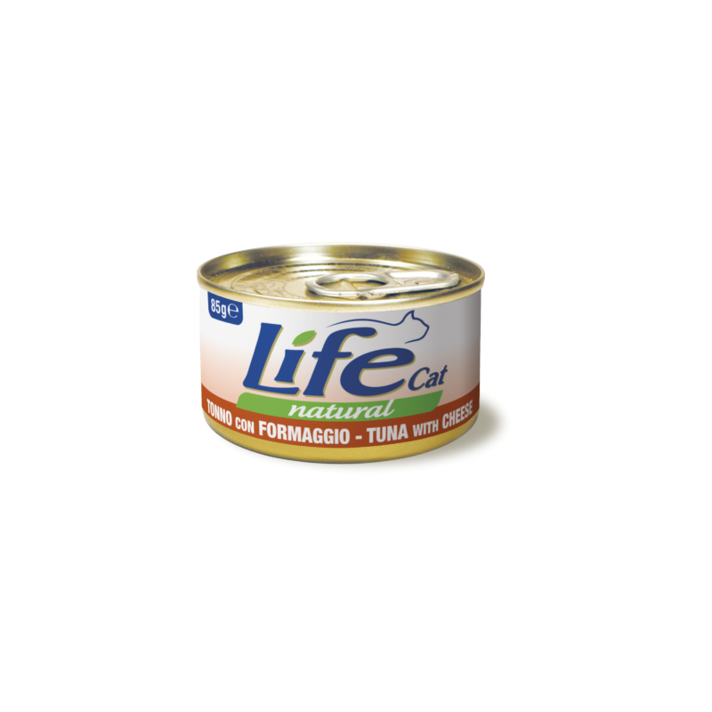 GATTO LIFECAT 85GR TONNO FORMAGGIO