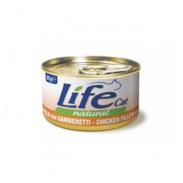 GATTO LIFECAT 85GR POLLO GAMBERETTI