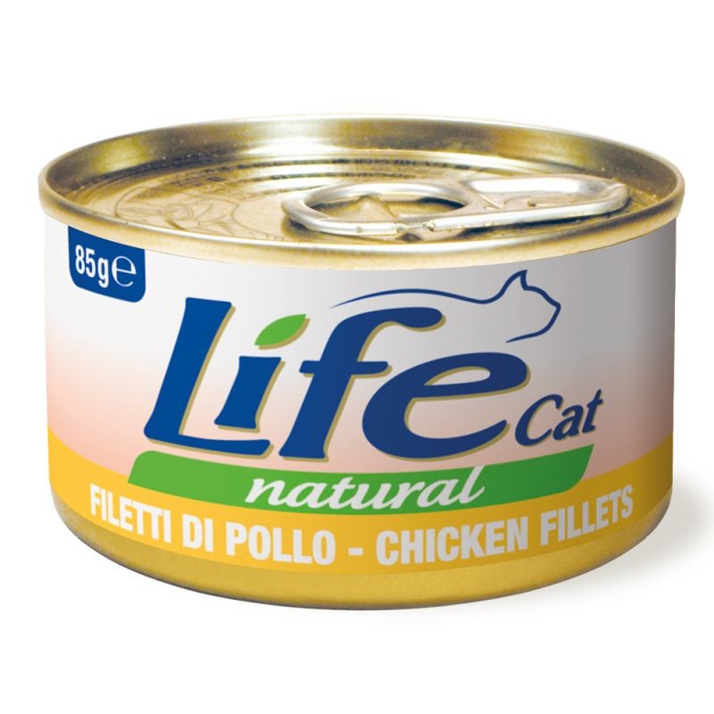 GATTO LIFECAT 85GR POLLO