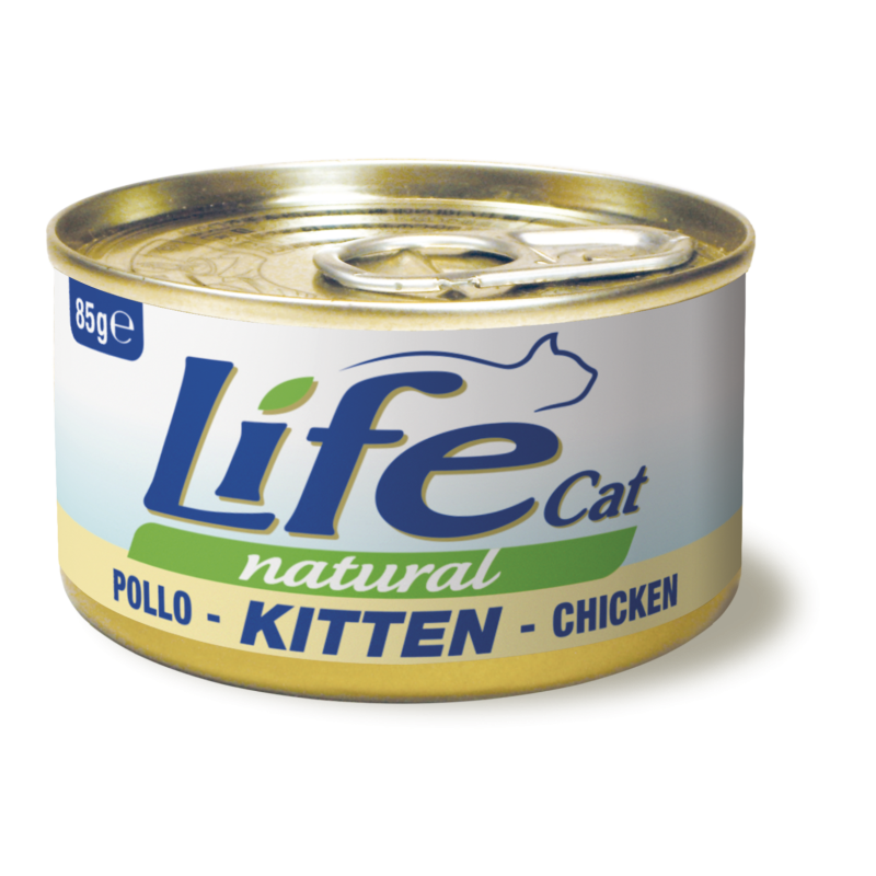 GATTO LIFECAT 85GR KITTEN POLLO