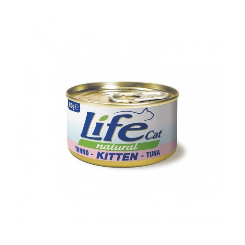 GATTO LIFECAT 85GR KITTEN TONNO