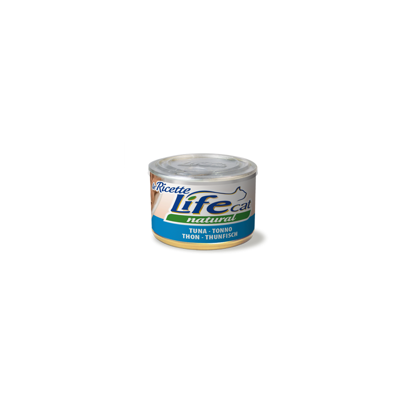 GATTO LIFECAT RICETTE 150GR TONNO