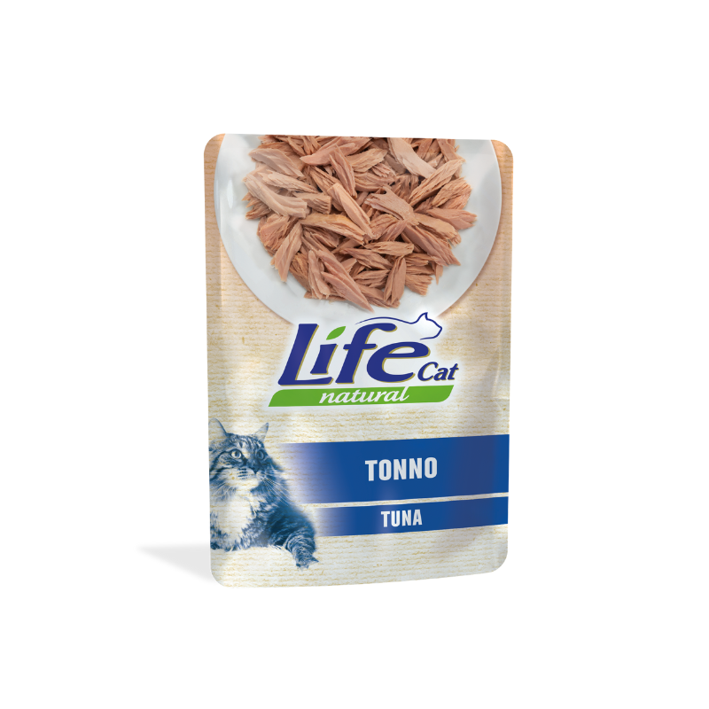 GATTO LIFECAT BUSTA 70GR TONNO