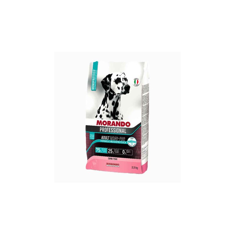 DOG MORANDO PROFESSIONAL ADULT 2,5KG MONO SUINO