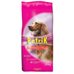 CANE PATRICK ADULT 20KG MANZO POLLO