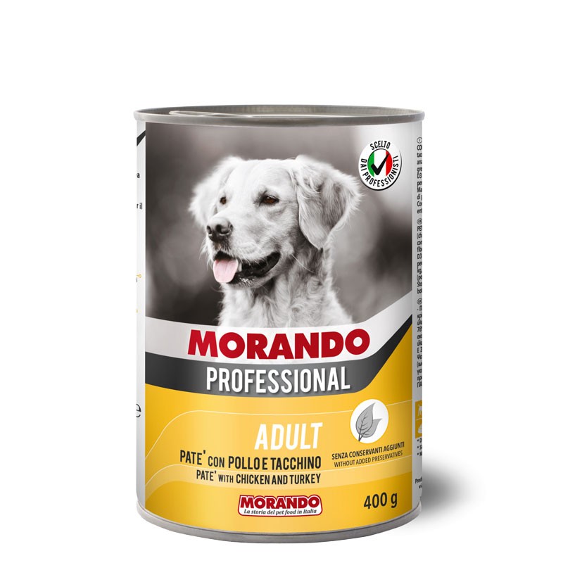 CANE MIGLIORCANE PROFESSIONAL ADULT 400GR PATE POLLO