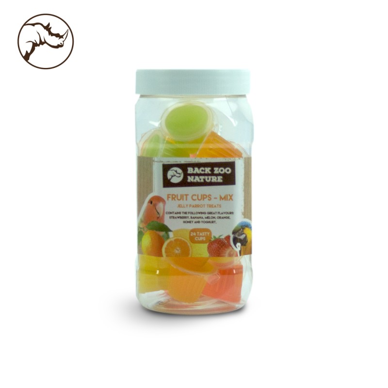 SNACK BIRD PARROTS FRUITCUPS-MIX PARROT