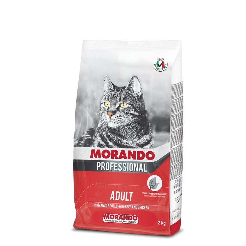 GATTO MIGLIORGATTO PROFESSIONAL 2KG MANZO POLLO