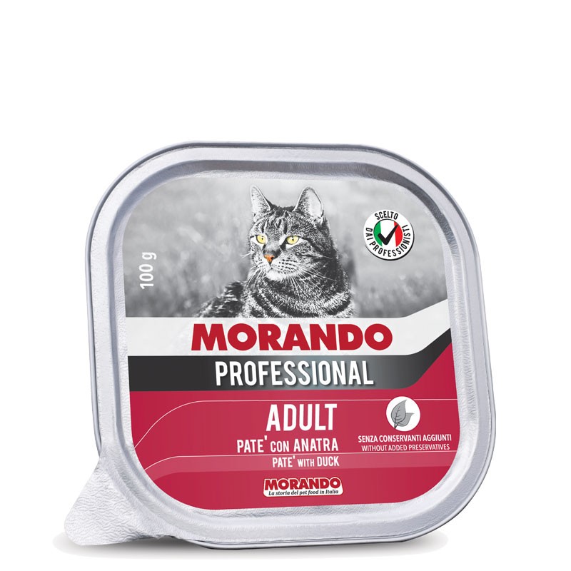 GATTO MORANDO PROFESSIONAL 100GR VASCHETTA ANATRA