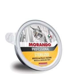 GATTO MORANDO PROFESSIONAL STERILIZED 85GR MOUSSE PO