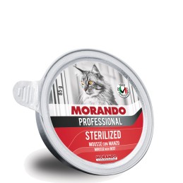 GATTO MORANDO PROFESSIONAL STERILIZED 85GR MOUSSE MANZO