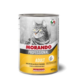 GATTO MORANDO PROFESSIONAL ADULT 405GR BOCCONI POLLO E TACCHINO