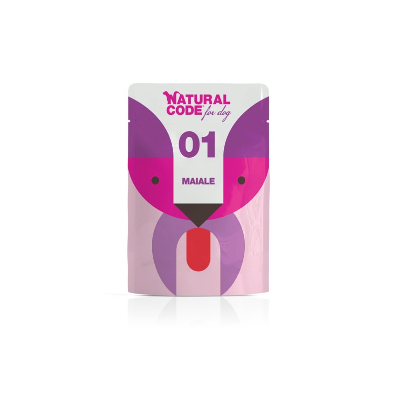 CANE NATURAL CODE BUSTA 300GR 01 MAIALE