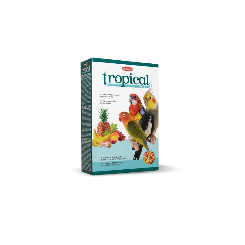 PASTONCINO BIRD PADOVAN TROPICAL PATEE 700GR