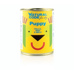 CANE NATURAL CODE 400GR PUPPY 01 POLLO/RISO/ME