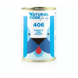 CANE NATURAL CODE 400GR 406 CAVALLO/PATATE