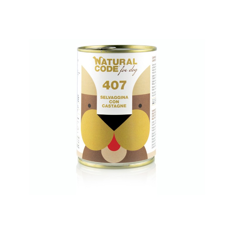 CANE NATURAL CODE 400GR 407 SELVAG.CASTAGNE