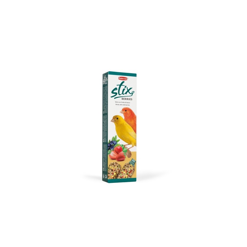 STICKS BIRD PADOVAN CANARINI 80GR 2PZ BERRIES