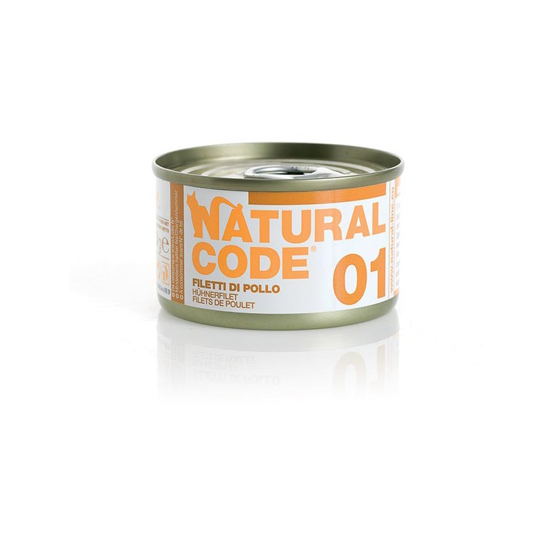 GATTO NATURAL CODE 85GR 01 POLLO