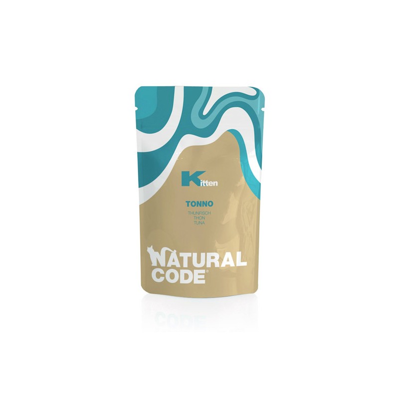 GATTO NATURAL CODE 70GR BUSTA KITTEN TONNO