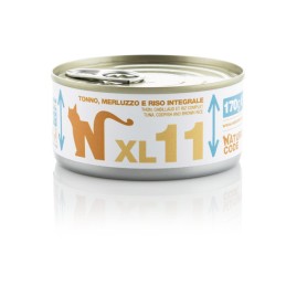 GATTO NATURAL CODE 170GR 11XL TONNO/MERLUZZO/RISO