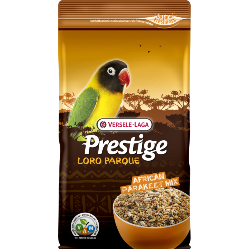 MANGIME LORO PARQ.PRESTIGE PARROC.PC.TG.AFRICA 1KG