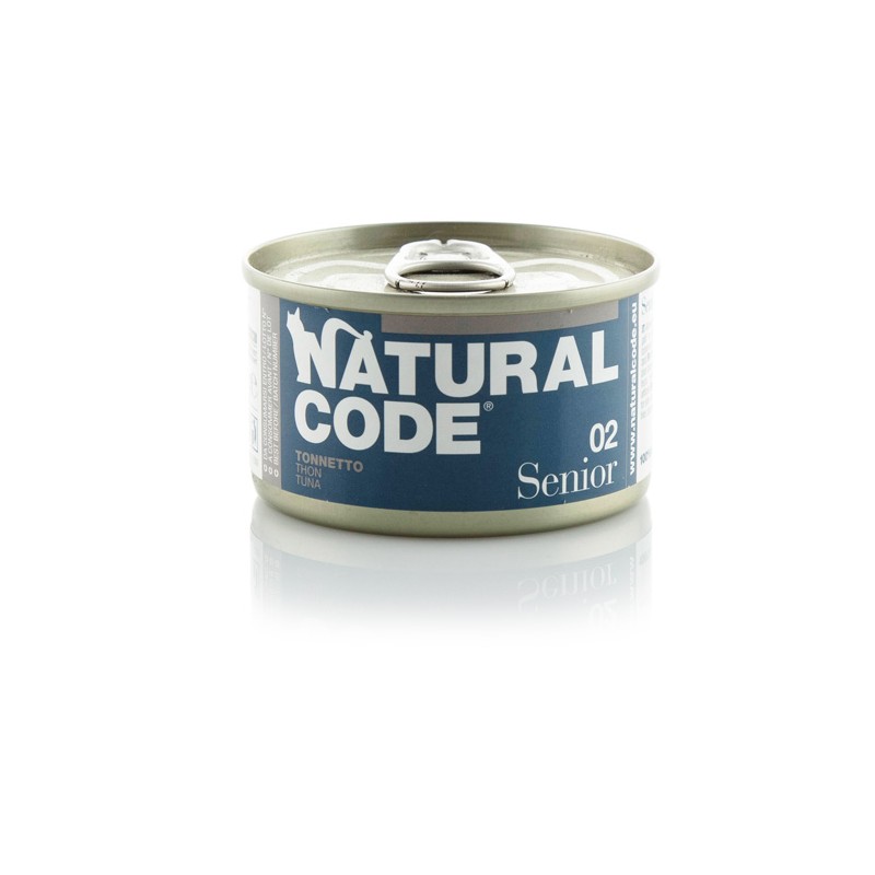 GATTO NATURAL CODE 85GR 02 SENIOR TONNETTO