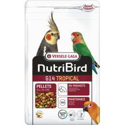 MANG.ESTRUSO NUTRIBIRD G14 MANT.TROPIC.PAPPAG.MD.T