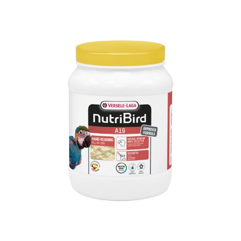 PAPPA IMBECCO NUTRIBIRD A19 PAPPAG.GR.TG.800GR