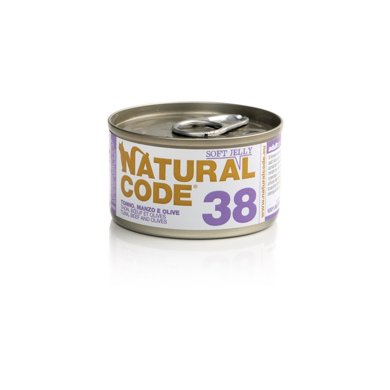 GATTO NATURAL CODE 85GR 38 MANZO OLIVE