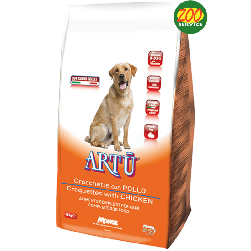 CANE ARTU CROCCHETTE 20KG POLLO