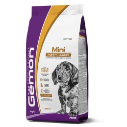 CANE GEMON PUPPY JUNIOR 3KG MINI POLLO RISO