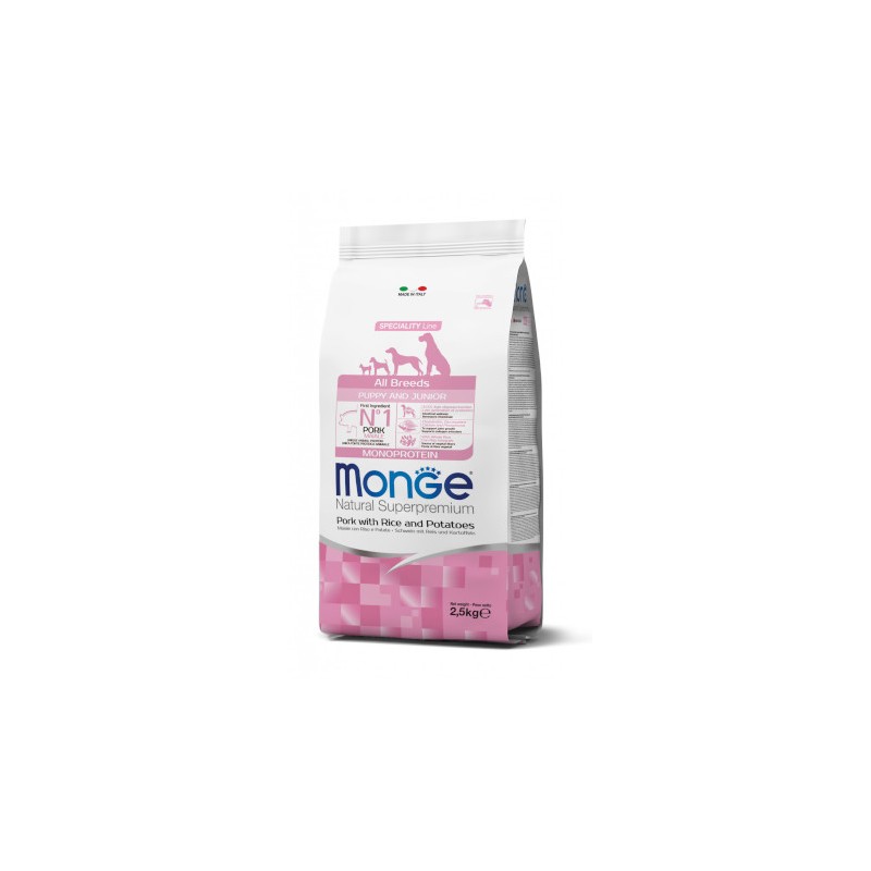 CANE MONGE ALLBREED PUPPY 12KG MAIALE RISO PATA