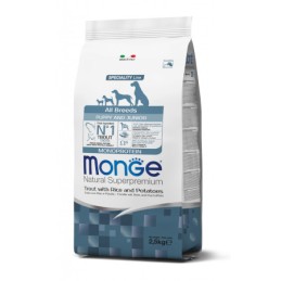 CANE MONGE ALLBREED PUPPY 12KG TROTA RISO PATAT