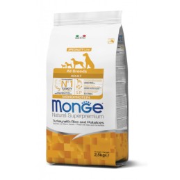 CANE MONGE ALLBREED 12KG TACCHINO RISO PATATE