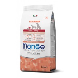 CANE MONGE PUPPY 7.5KG MINI SALMONE RISO