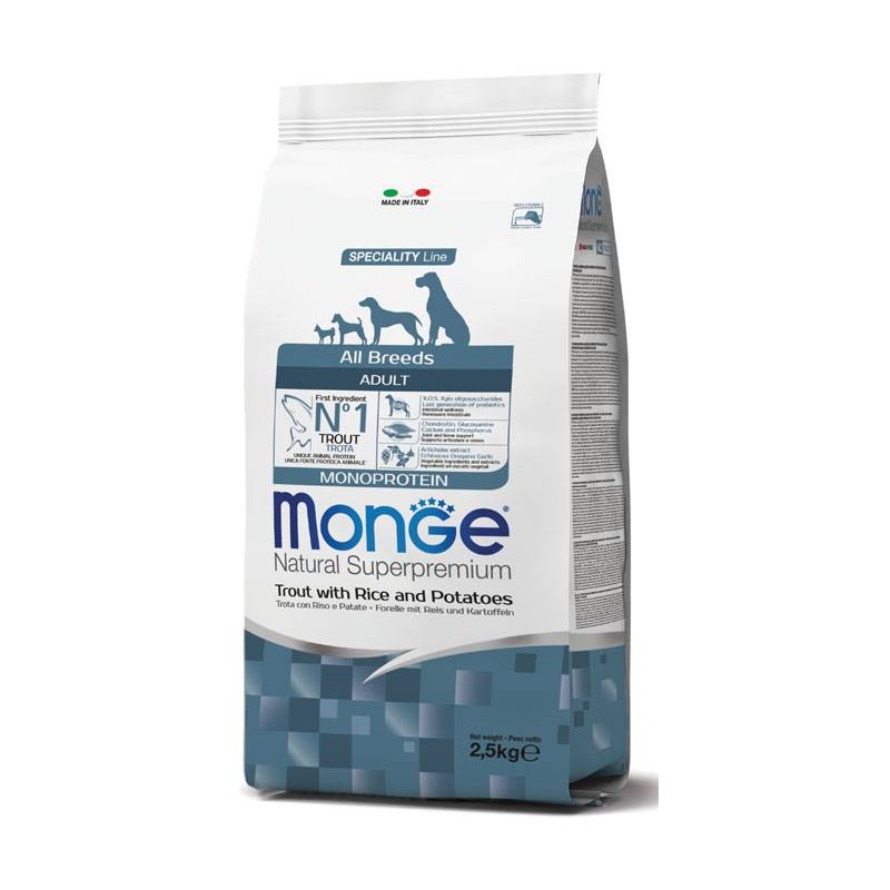 CANE MONGE ALLBREED 12KG TROTA RISO E PATATE