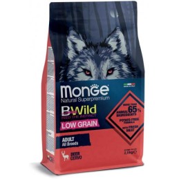 CANE MONGE BWILD LOW GRAIN 12KG CERVO