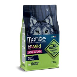 CANE MONGE BWILD LOW GRAIN 12KG CINGHIALE