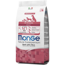 CANE MONGE ALLBREED 12KG MANZO RISO